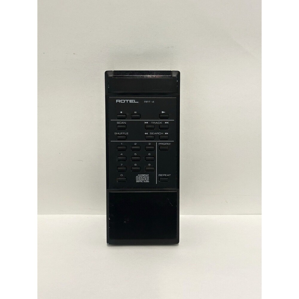 Genuine ROTEL RRT-4 CD Player Remote Control for RCD-855 CD Player TESTED